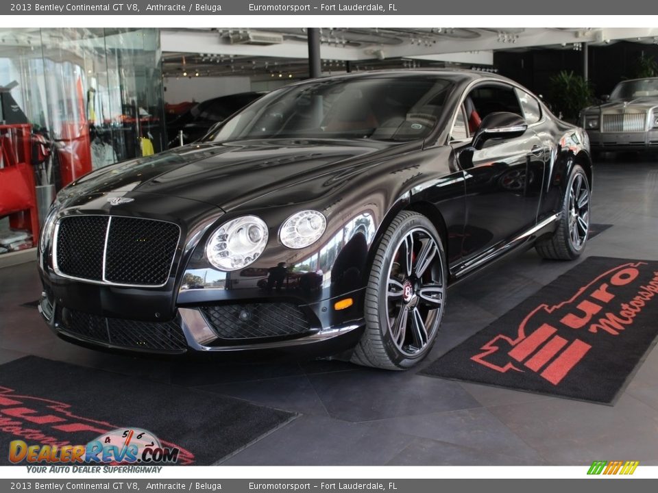 2013 Bentley Continental GT V8 Anthracite / Beluga Photo #1