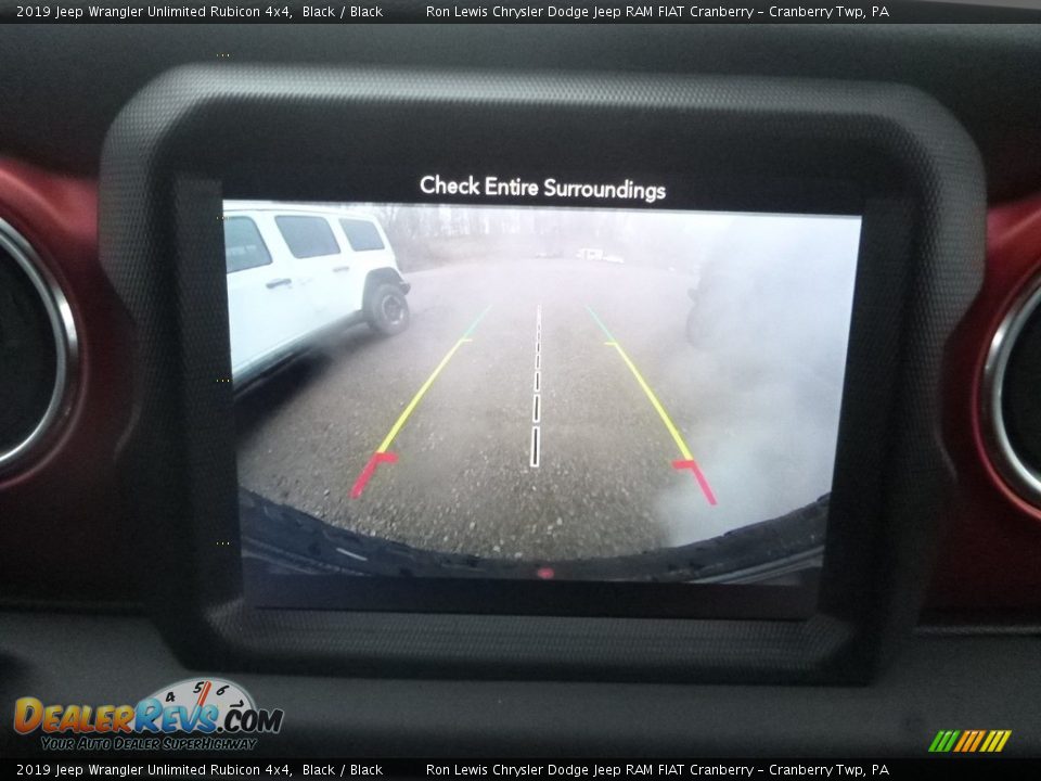 2019 Jeep Wrangler Unlimited Rubicon 4x4 Black / Black Photo #17