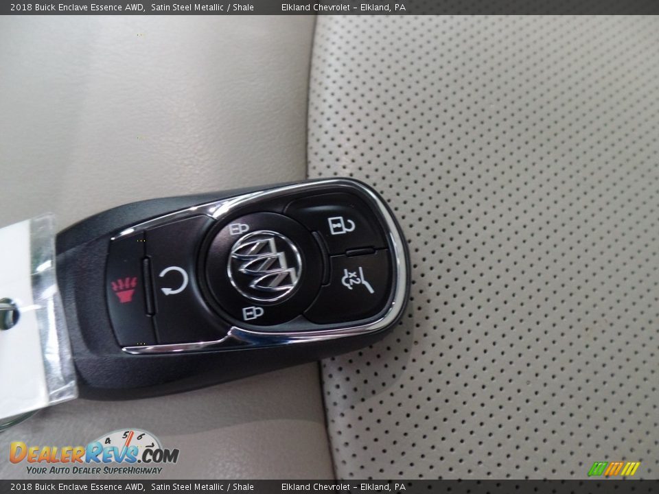 2018 Buick Enclave Essence AWD Satin Steel Metallic / Shale Photo #18