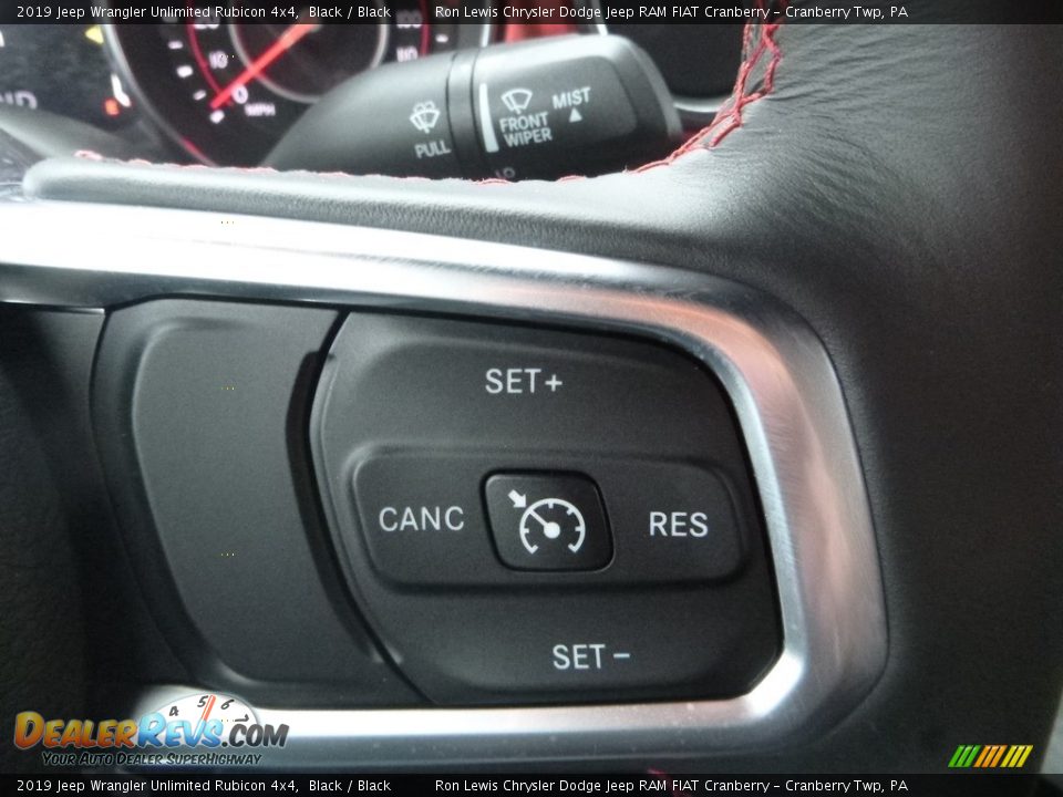 2019 Jeep Wrangler Unlimited Rubicon 4x4 Steering Wheel Photo #18