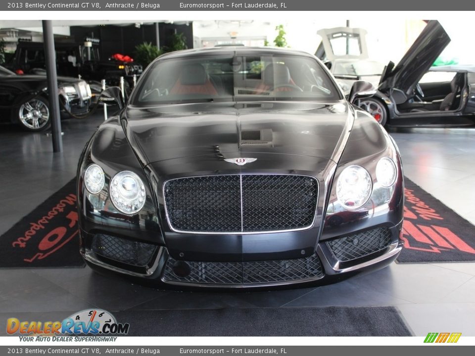 2013 Bentley Continental GT V8 Anthracite / Beluga Photo #4
