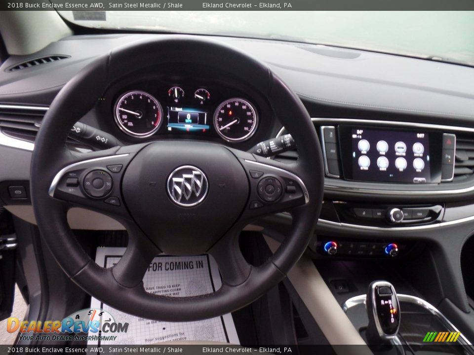 2018 Buick Enclave Essence AWD Satin Steel Metallic / Shale Photo #20