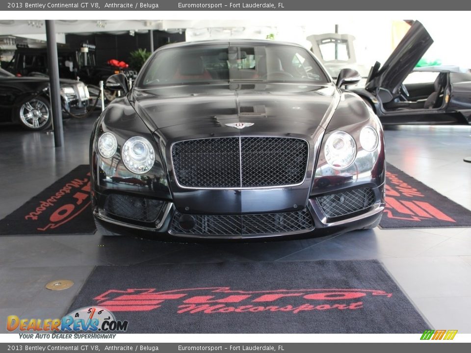 2013 Bentley Continental GT V8 Anthracite / Beluga Photo #5