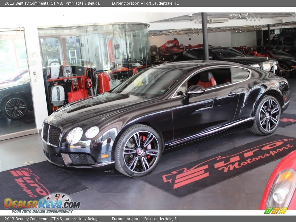 Front 3/4 View of 2013 Bentley Continental GT V8  Photo #6