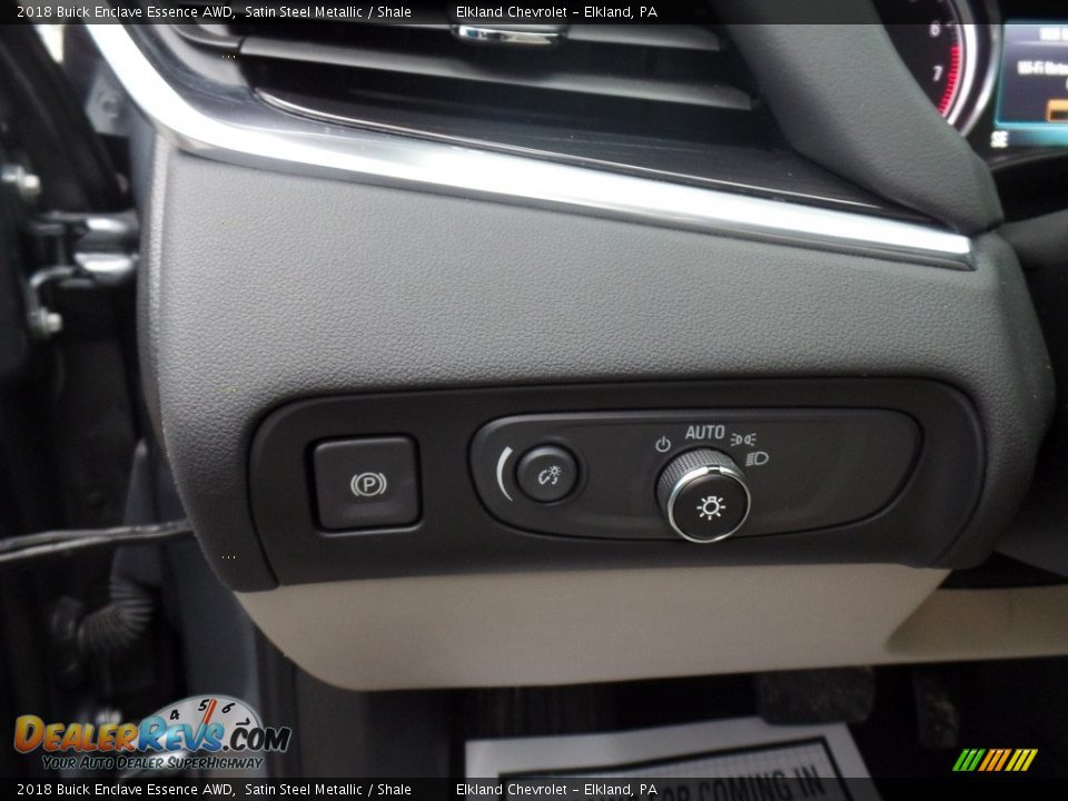 2018 Buick Enclave Essence AWD Satin Steel Metallic / Shale Photo #24