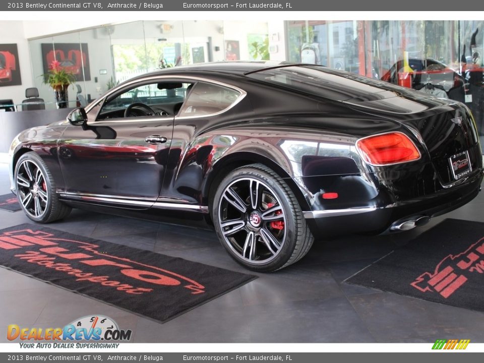 2013 Bentley Continental GT V8 Anthracite / Beluga Photo #9