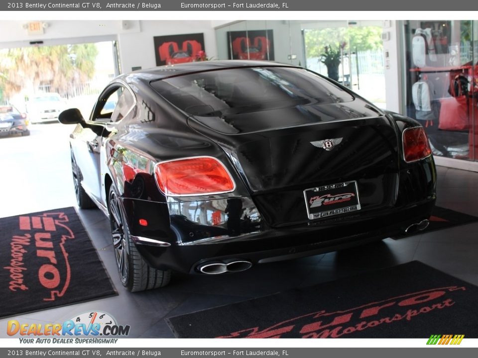 2013 Bentley Continental GT V8 Anthracite / Beluga Photo #12