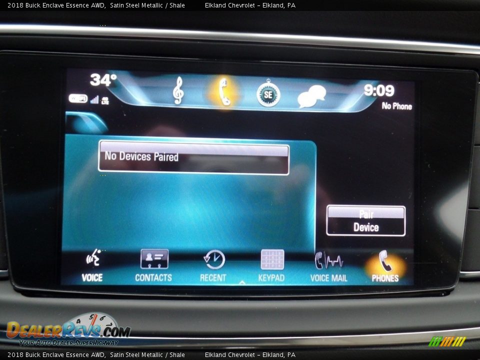 2018 Buick Enclave Essence AWD Satin Steel Metallic / Shale Photo #29