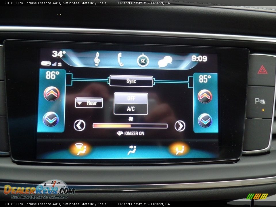 2018 Buick Enclave Essence AWD Satin Steel Metallic / Shale Photo #30
