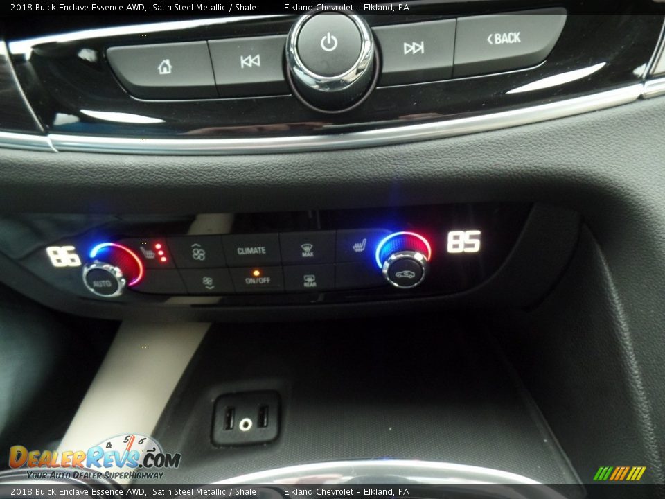 2018 Buick Enclave Essence AWD Satin Steel Metallic / Shale Photo #32