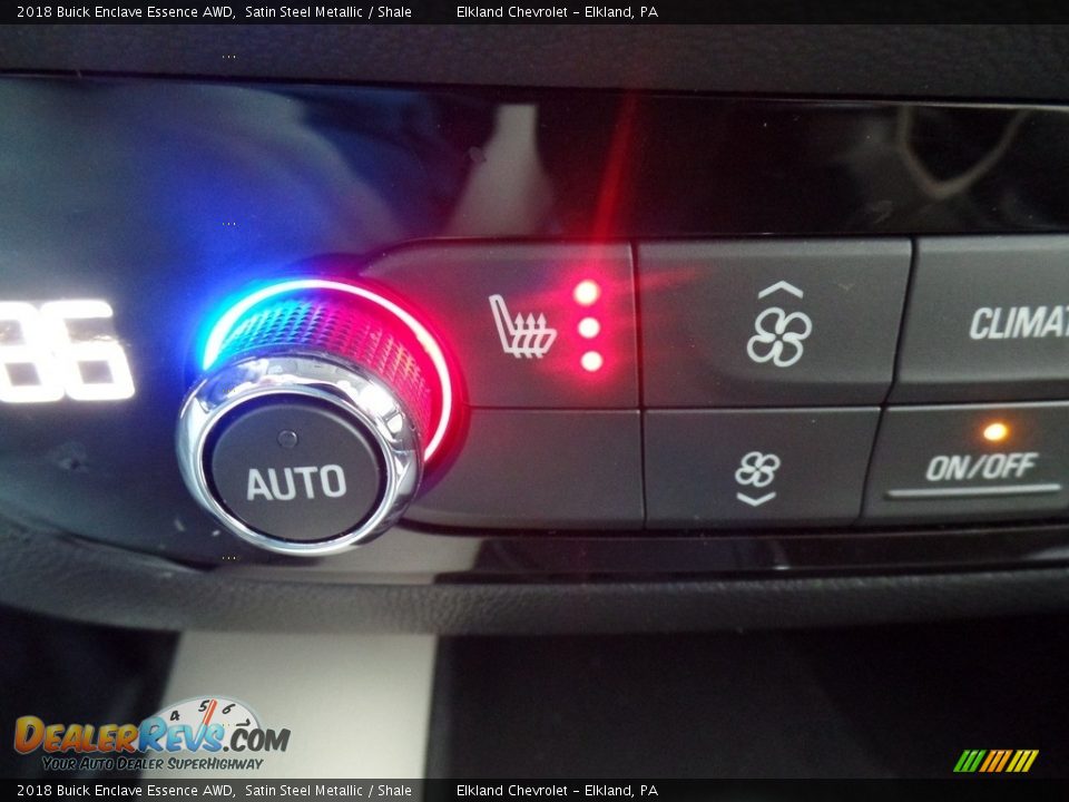 2018 Buick Enclave Essence AWD Satin Steel Metallic / Shale Photo #33