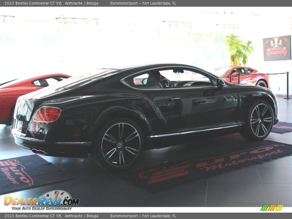 2013 Bentley Continental GT V8 Anthracite / Beluga Photo #18