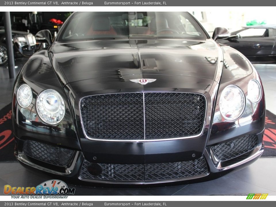 2013 Bentley Continental GT V8 Anthracite / Beluga Photo #26