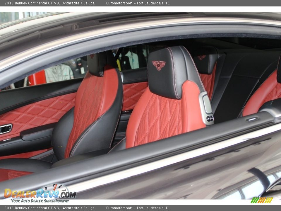 2013 Bentley Continental GT V8 Anthracite / Beluga Photo #28