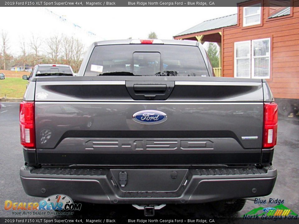 2019 Ford F150 XLT Sport SuperCrew 4x4 Magnetic / Black Photo #4
