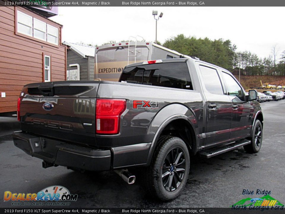 2019 Ford F150 XLT Sport SuperCrew 4x4 Magnetic / Black Photo #5