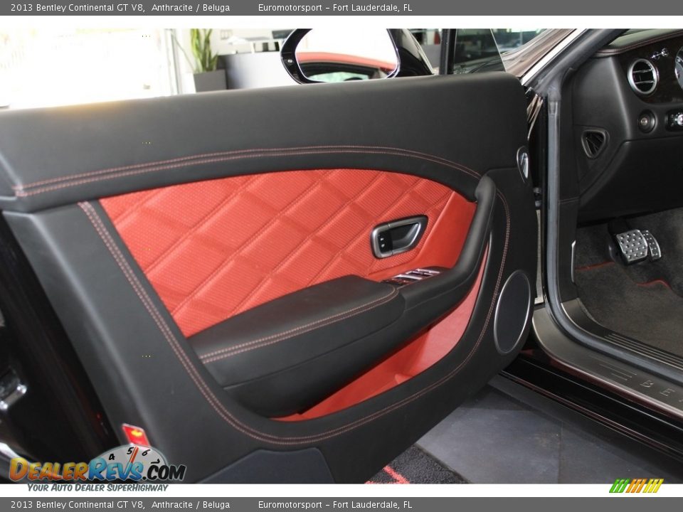 2013 Bentley Continental GT V8 Anthracite / Beluga Photo #30