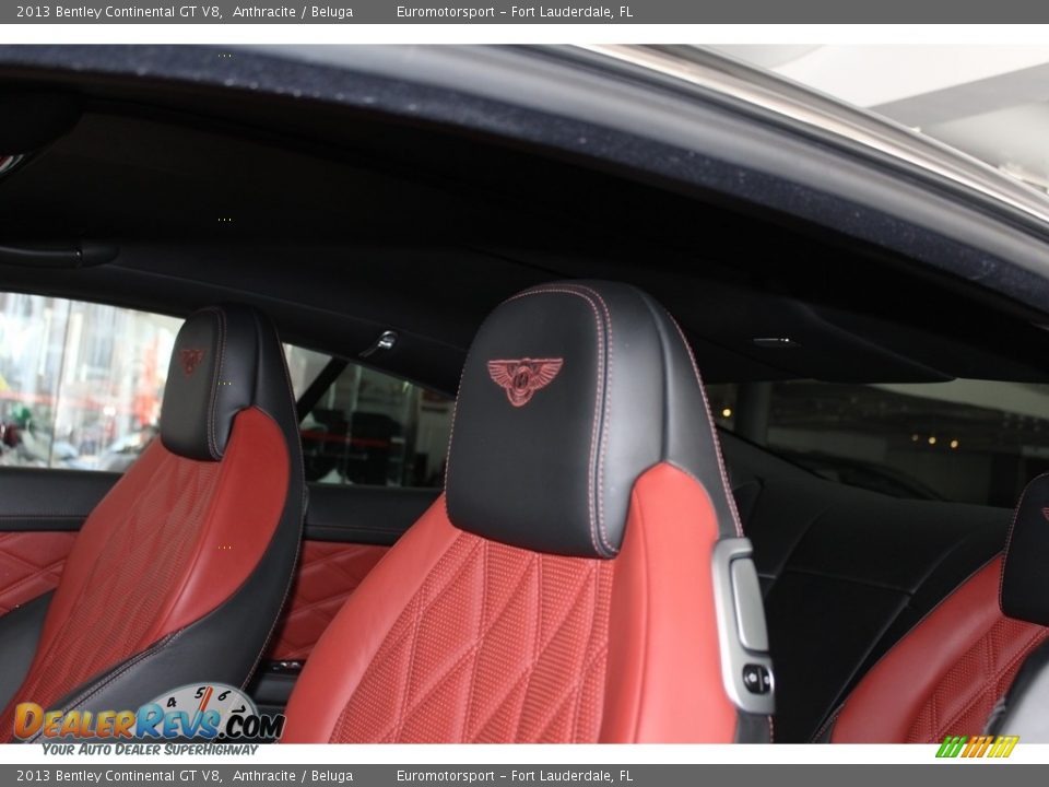 2013 Bentley Continental GT V8 Anthracite / Beluga Photo #32