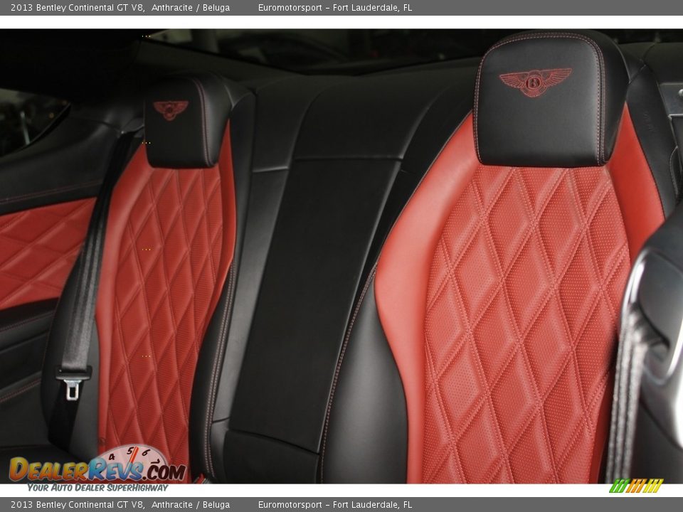 2013 Bentley Continental GT V8 Anthracite / Beluga Photo #34