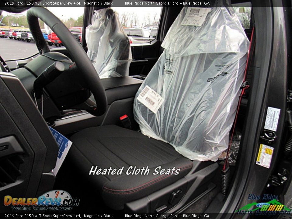 2019 Ford F150 XLT Sport SuperCrew 4x4 Magnetic / Black Photo #10