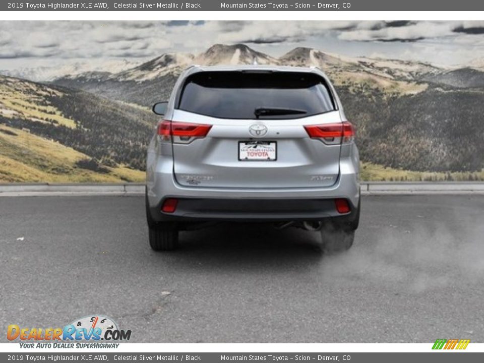 2019 Toyota Highlander XLE AWD Celestial Silver Metallic / Black Photo #4