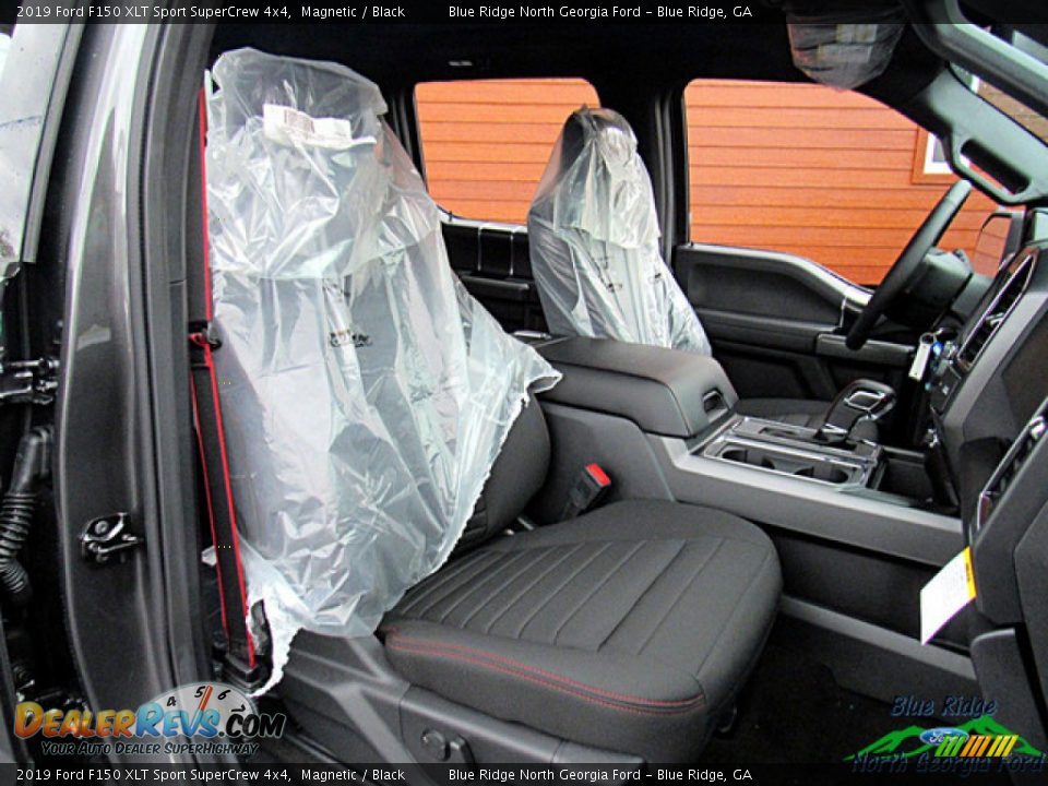 2019 Ford F150 XLT Sport SuperCrew 4x4 Magnetic / Black Photo #11