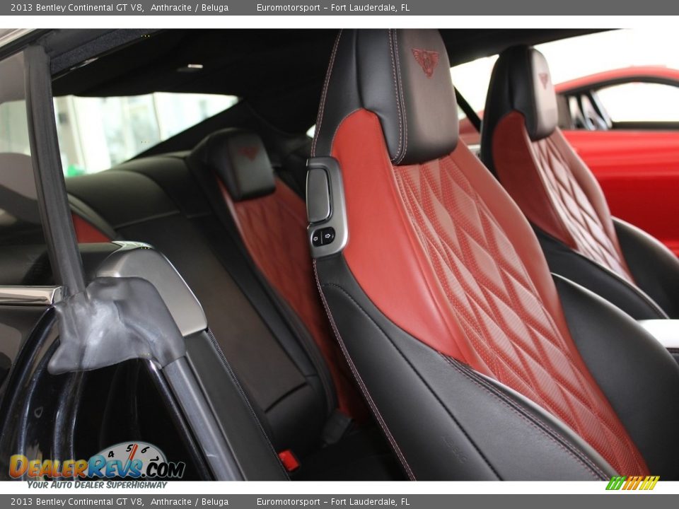 2013 Bentley Continental GT V8 Anthracite / Beluga Photo #39