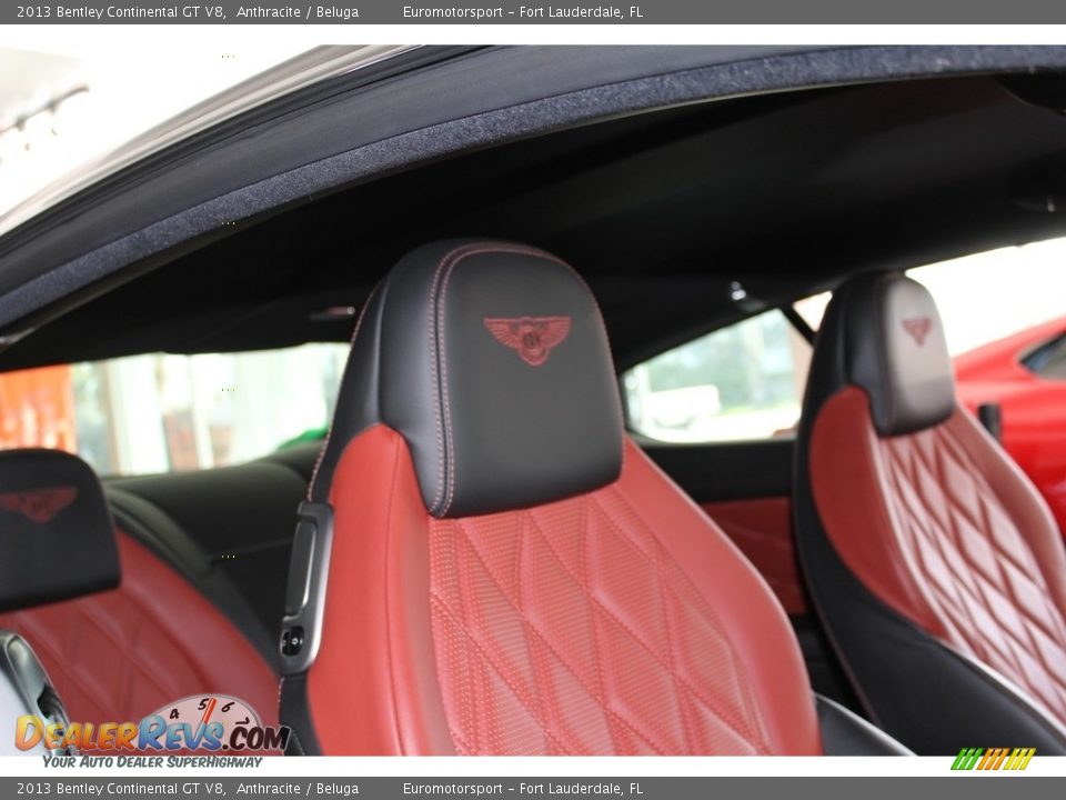2013 Bentley Continental GT V8 Anthracite / Beluga Photo #40