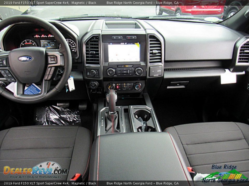 2019 Ford F150 XLT Sport SuperCrew 4x4 Magnetic / Black Photo #15