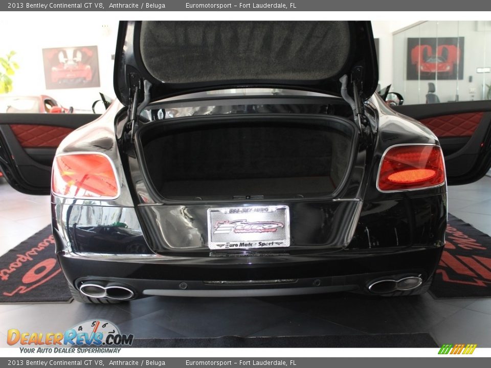 2013 Bentley Continental GT V8 Anthracite / Beluga Photo #42