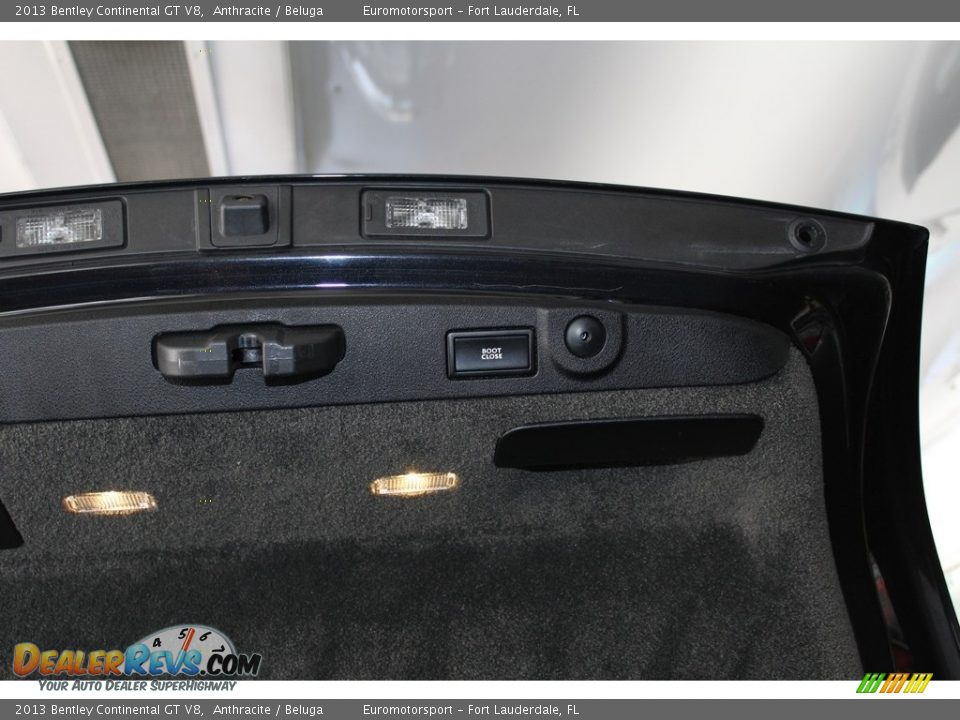 2013 Bentley Continental GT V8 Anthracite / Beluga Photo #43