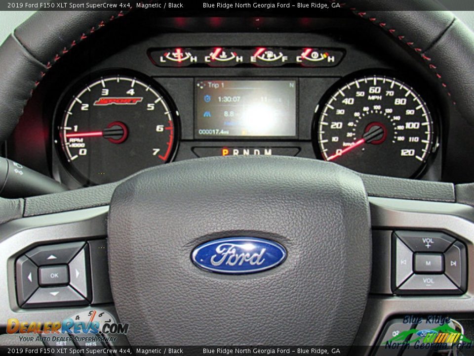 2019 Ford F150 XLT Sport SuperCrew 4x4 Magnetic / Black Photo #17