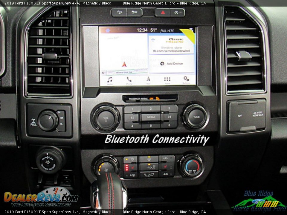 2019 Ford F150 XLT Sport SuperCrew 4x4 Magnetic / Black Photo #18