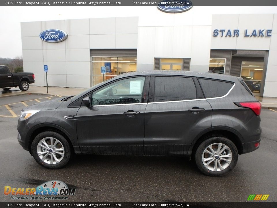 2019 Ford Escape SE 4WD Magnetic / Chromite Gray/Charcoal Black Photo #9