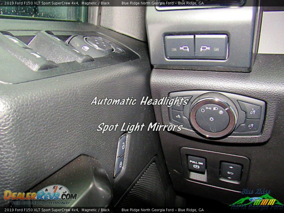 2019 Ford F150 XLT Sport SuperCrew 4x4 Magnetic / Black Photo #23