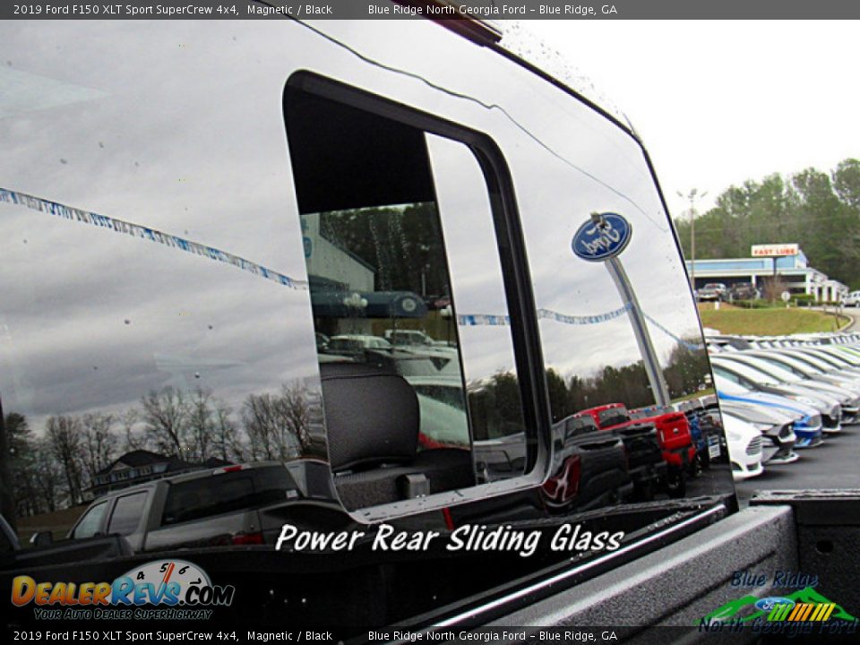 2019 Ford F150 XLT Sport SuperCrew 4x4 Magnetic / Black Photo #24