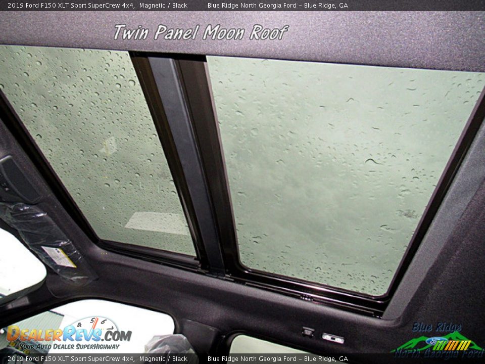 2019 Ford F150 XLT Sport SuperCrew 4x4 Magnetic / Black Photo #25