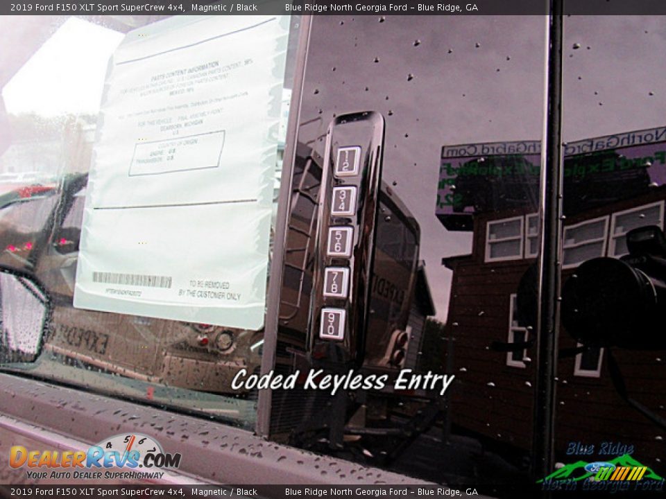2019 Ford F150 XLT Sport SuperCrew 4x4 Magnetic / Black Photo #27