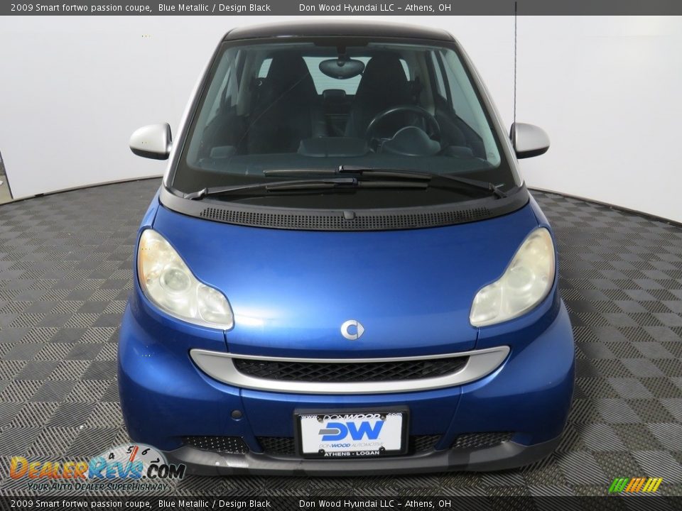 2009 Smart fortwo passion coupe Blue Metallic / Design Black Photo #7