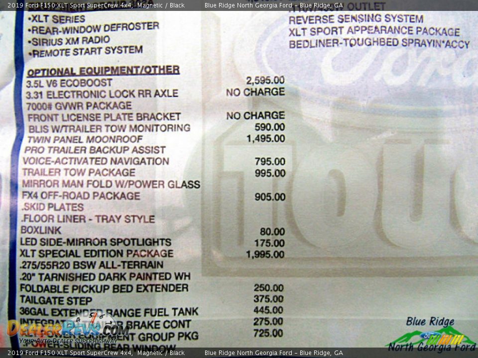 2019 Ford F150 XLT Sport SuperCrew 4x4 Magnetic / Black Photo #28