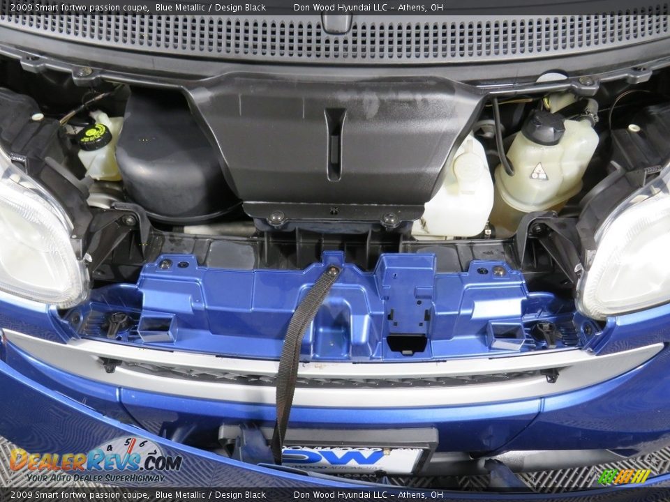 2009 Smart fortwo passion coupe Blue Metallic / Design Black Photo #9