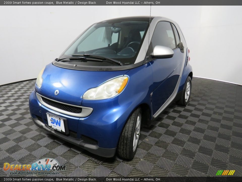 2009 Smart fortwo passion coupe Blue Metallic / Design Black Photo #10