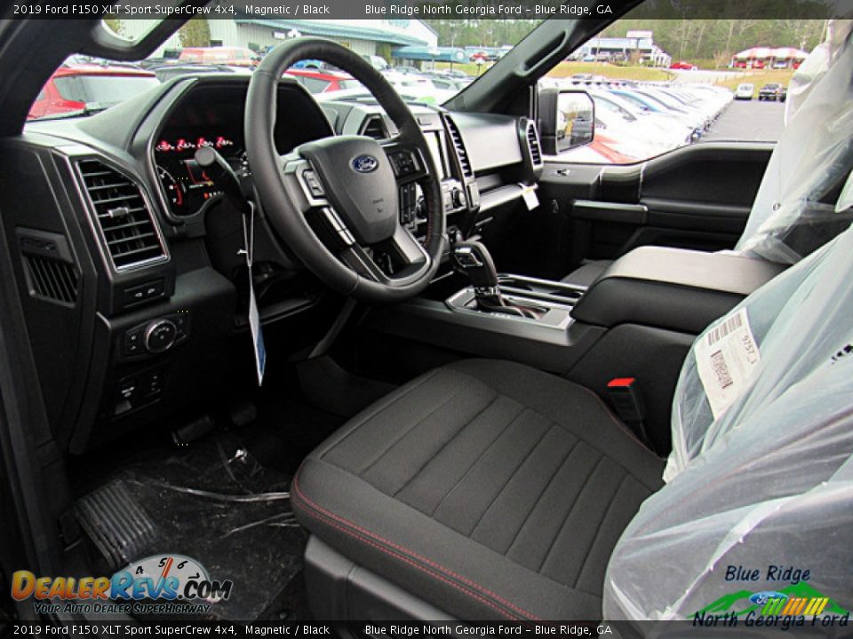 2019 Ford F150 XLT Sport SuperCrew 4x4 Magnetic / Black Photo #30
