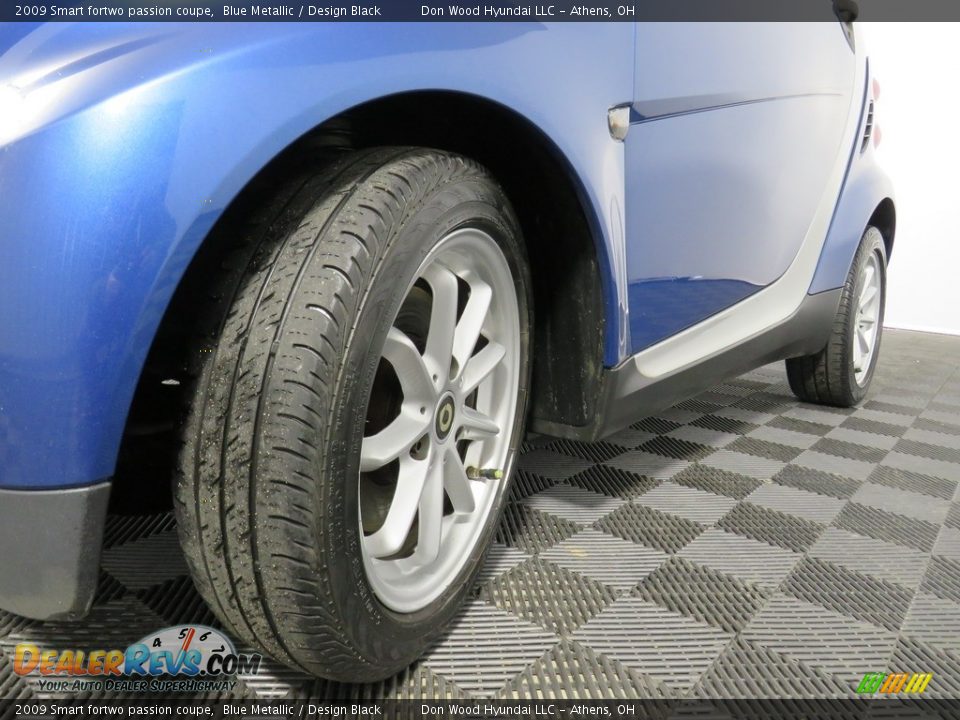2009 Smart fortwo passion coupe Blue Metallic / Design Black Photo #12