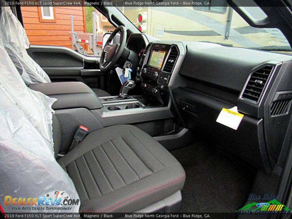 2019 Ford F150 XLT Sport SuperCrew 4x4 Magnetic / Black Photo #31