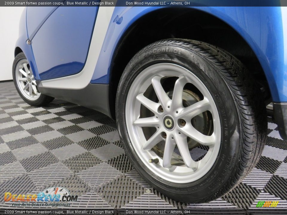 2009 Smart fortwo passion coupe Blue Metallic / Design Black Photo #13