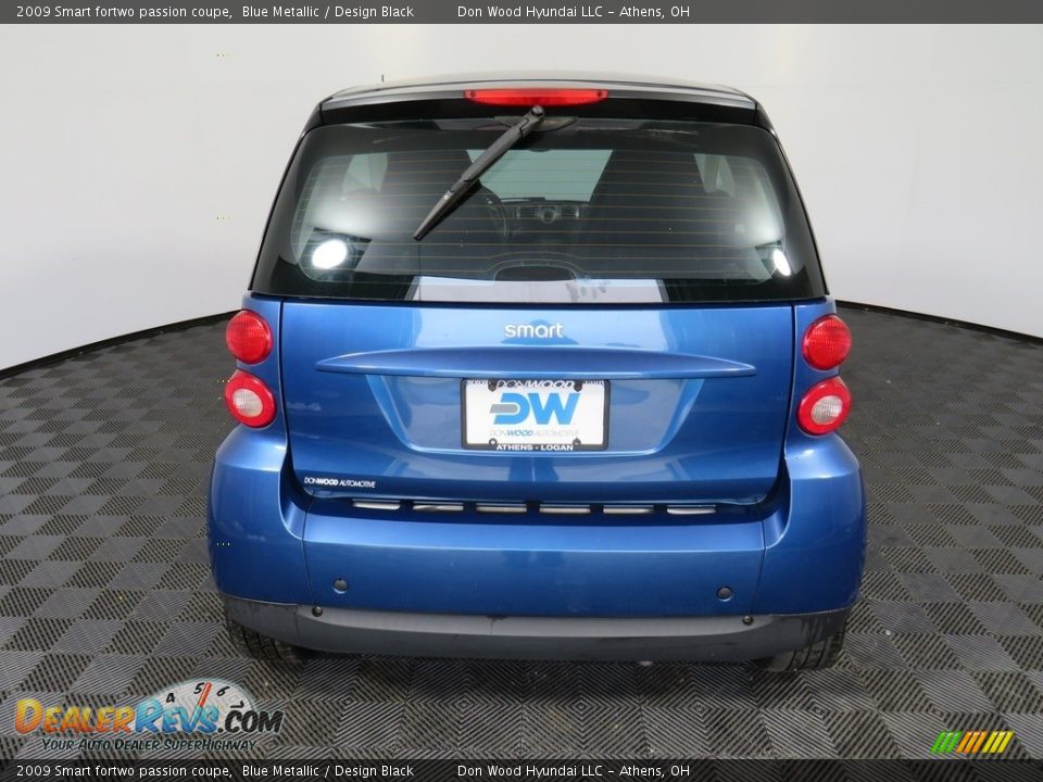 2009 Smart fortwo passion coupe Blue Metallic / Design Black Photo #15