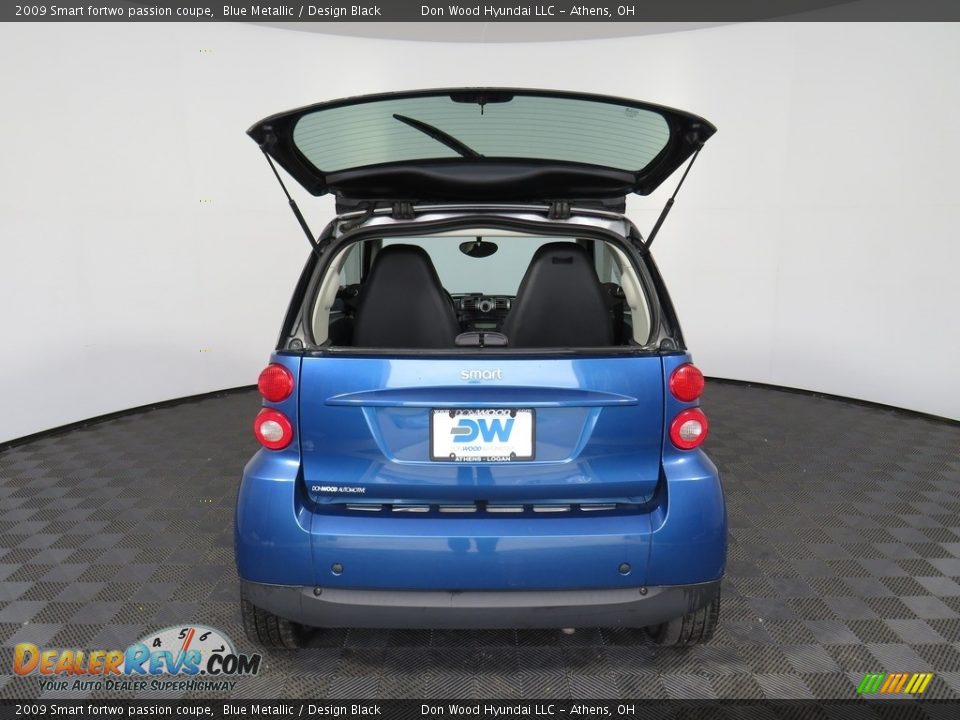 2009 Smart fortwo passion coupe Blue Metallic / Design Black Photo #16
