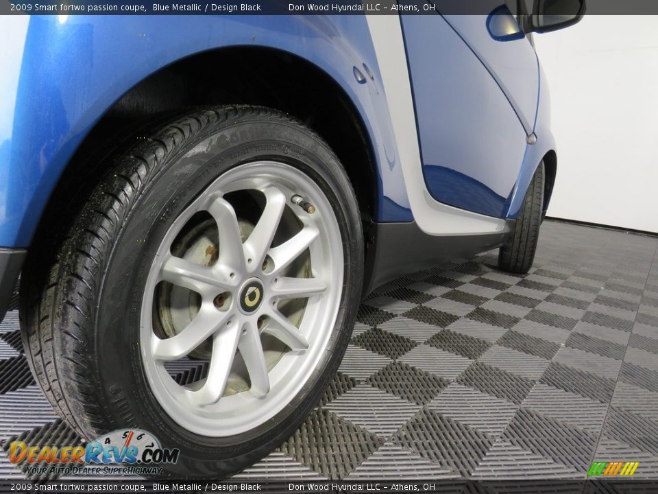 2009 Smart fortwo passion coupe Blue Metallic / Design Black Photo #19