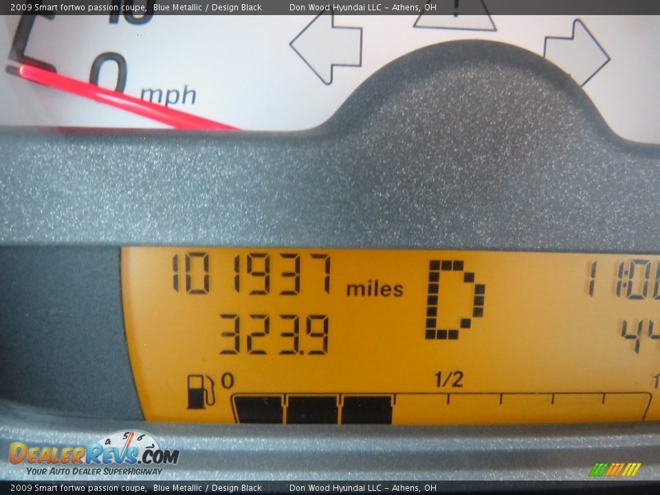 2009 Smart fortwo passion coupe Blue Metallic / Design Black Photo #21